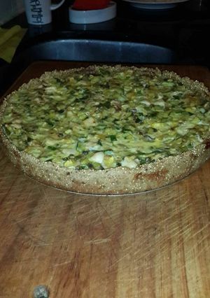 Una foto de Tarta con masa de quinoa