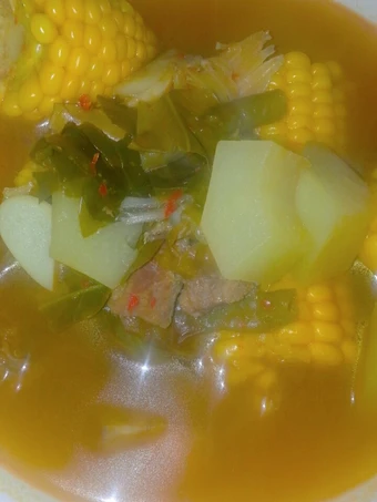 Cara Gampang Membuat Resep Sayur asem daging sapi tetelan yang Uenak Anti Ribet, Uenak Banget