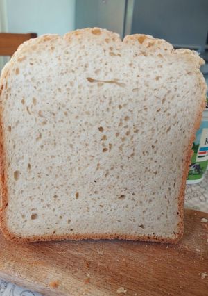 Fehérkenyér kenyérsütőgépben recept fotója
