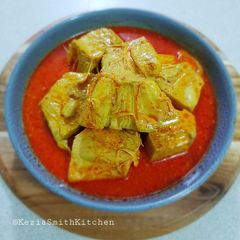 A picture of Jackfruit and Lamb Curry.