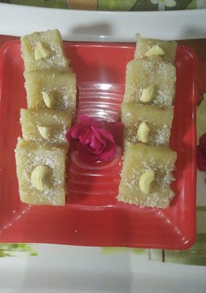 A picture of Apple burfi.