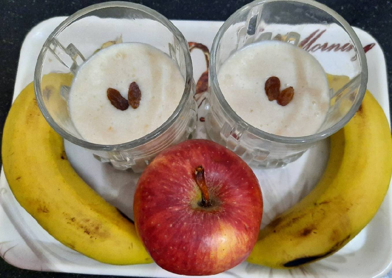 Banana apple smoothi