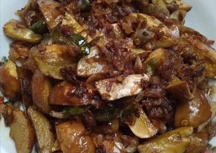 Bagaimana Menyiapkan Tumis jengkol empuk pulen simple, Menggugah Selera