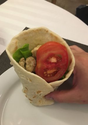 Tortilla csirkemellel Lilla konyhájából 🌯 recept fotója