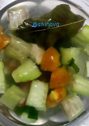 Foto resep Sayur bening oyong