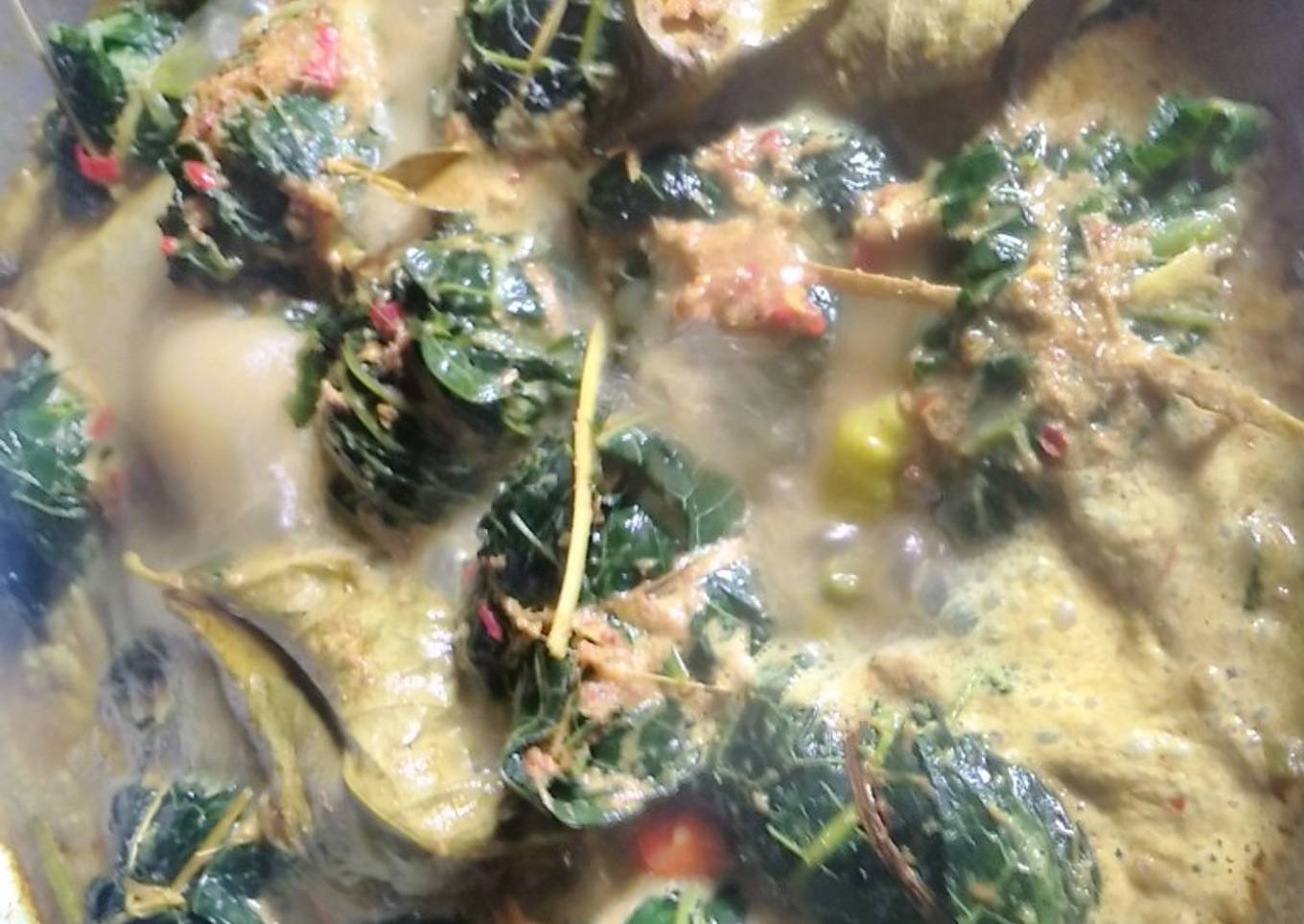 Buntil Daun Pepaya Sederhana ala rumahan