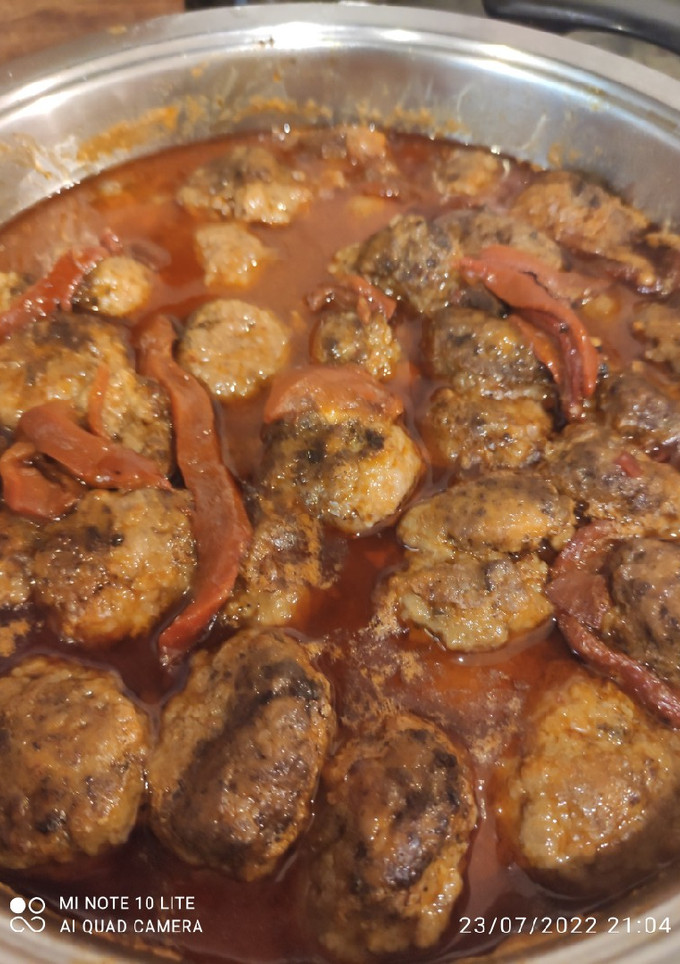 Una foto de Albóndigas de ternera como las mías