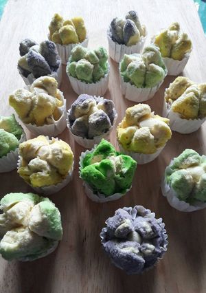 Foto resep Bolu Kukus Rainbow