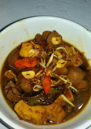 Foto resep Semur bakso tahu