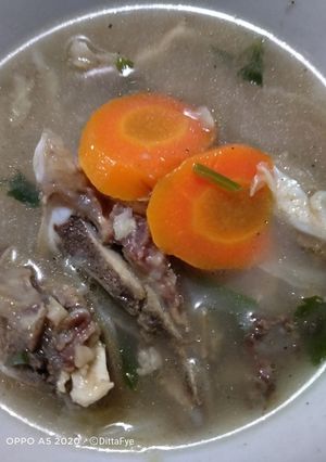 Foto resep SOP iga sapi