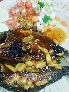 Foto resep Ikan bawal bakar madu