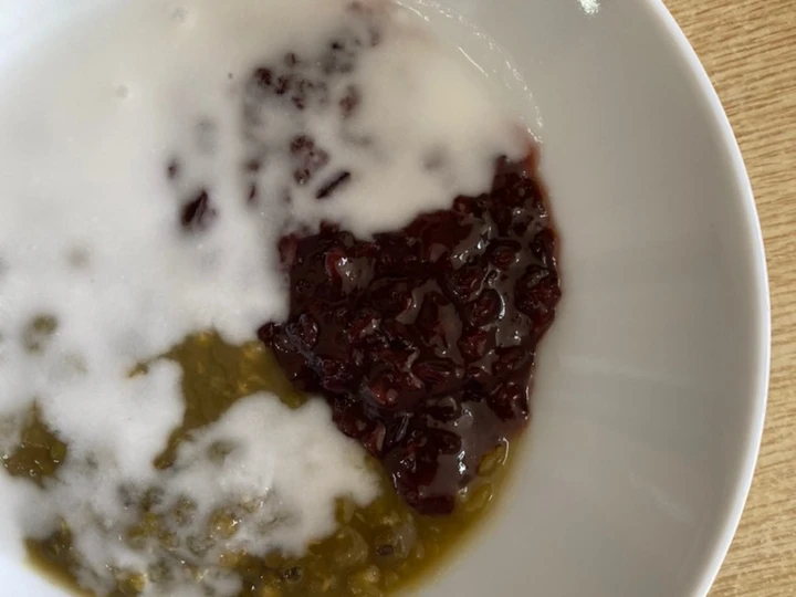 Langkah Gampang Menyiapkan Resep Bubur Kacang Ijo &amp;amp; Ketan Item yang Lezat Anti Ribet, Mantap