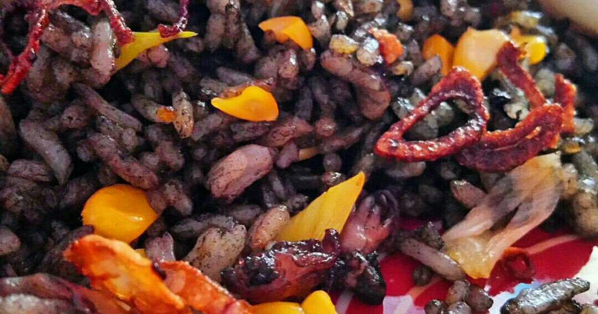  Resep  1 Nasi  Goreng  Cumi  Hitam  oleh KreasiVinagoest Cookpad