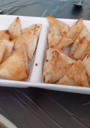 صورة لوصفة سمبوسك الجبنه