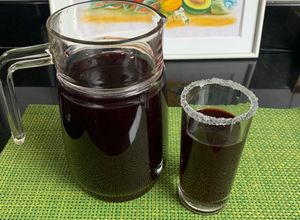 Una foto de Chicha morada