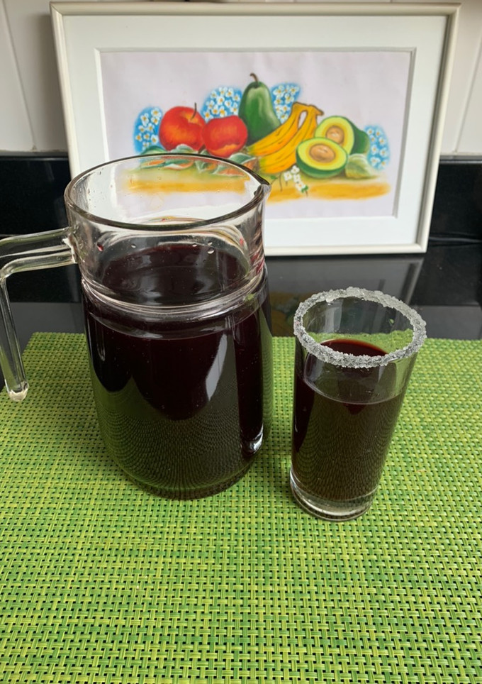 Una foto de Chicha morada
