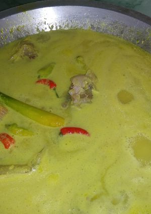 Foto resep Opor kelapa ikan kakap