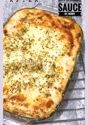 Foto resep Beef Lasagna with bechamel sauce
