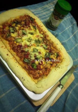 Foto resep Bolognese pizza