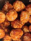 Hot Honey Meatball Appetizer