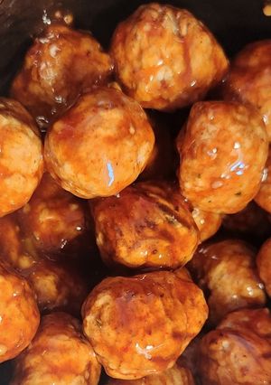 A picture of Hot Honey Meatball Appetizer.