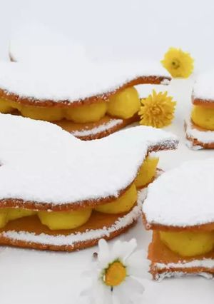 Foto di Colombe monoporzione con Crema pasticcera