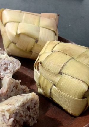 Foto resep Ketupat Beras Merah dan Oatmeal