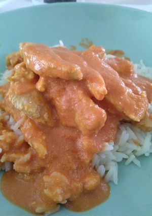Une photo de Poulet tikka