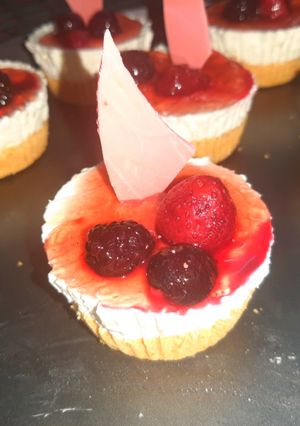 A picture of Mini cheese cake(instant).