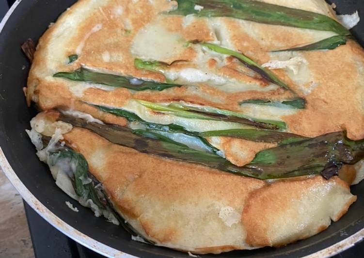 makanan Pancakes Daun Bawang (Scallion Pancakes) yang Menggugah Selera