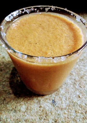 A picture of Spicy Agbalumo Smoothie.