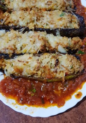 صورة لوصفة جريوات (كوسا) محشية بالدجاج 😋