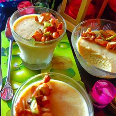 A picture of Kesar malai kulfi.