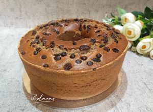 Foto resep Banana Cake Ala Farah Quinn (2 telur, moist tanpa mixer)
