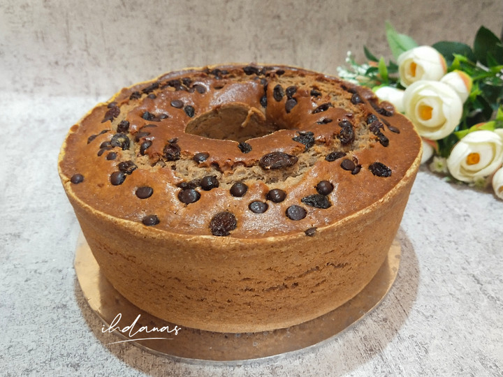 Langkah Mudah untuk Membuat Banana Cake Ala Farah Quinn (2 telur, moist tanpa mixer), Lezat Sekali