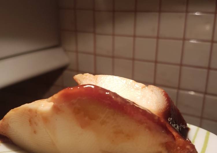 Flan de proteínas al microondas !!