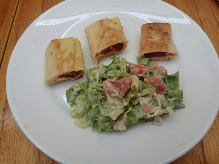 Langkah Mudah untuk Membuat Kebab &amp;amp; salad sayur yang Sempurna