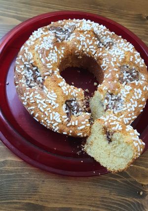 Foto di Ciambellone alla ricotta e cremino