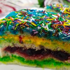 Colorful bread sandwich A picture of Colorful bread sandwich.