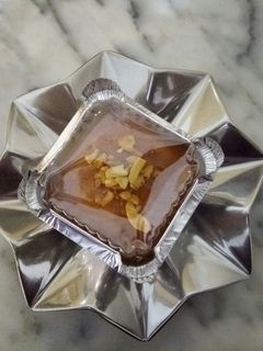 صورة لوصفة بسبوسة فردية خفيفة وبنينة
