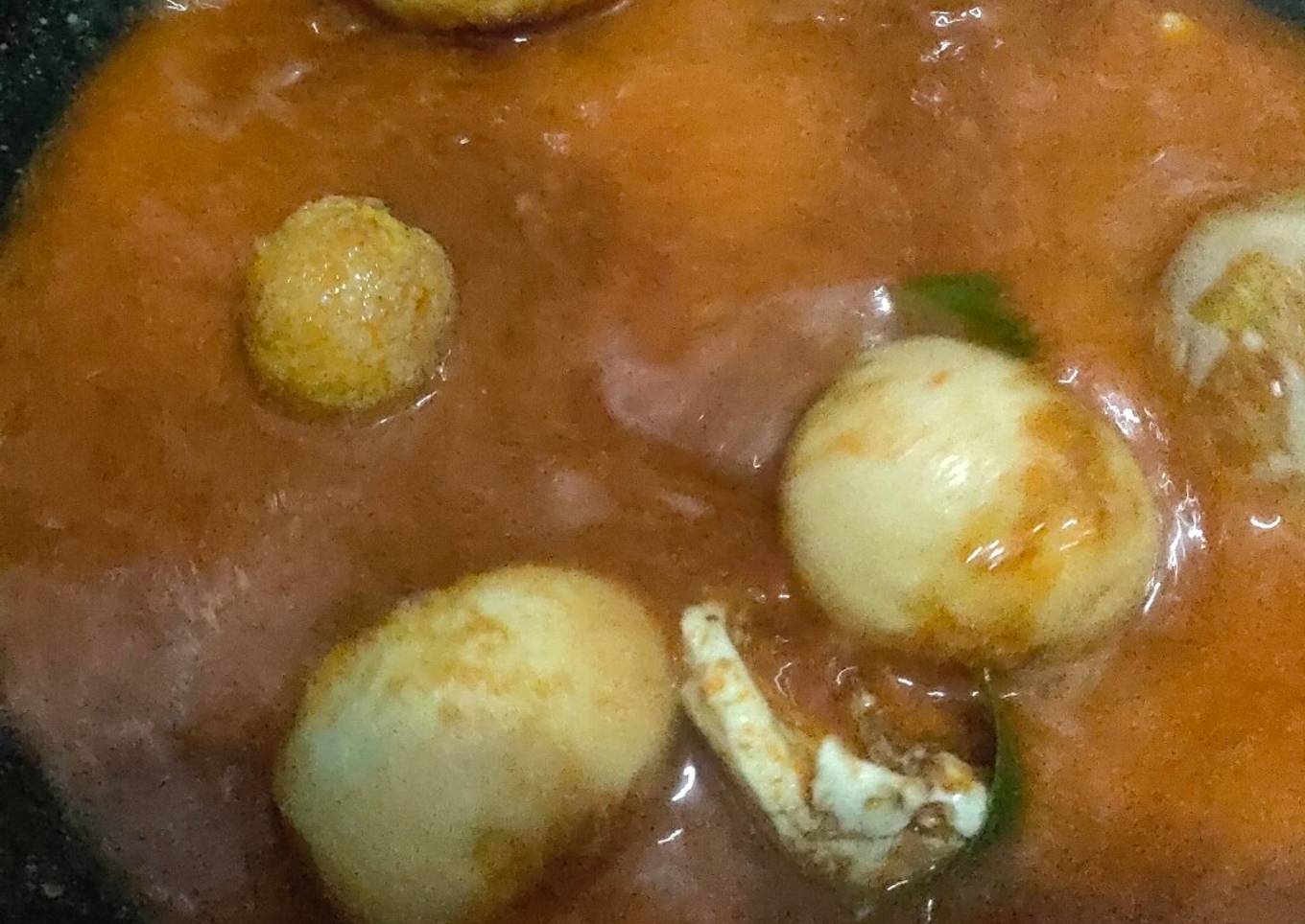 Telur bumbu bali