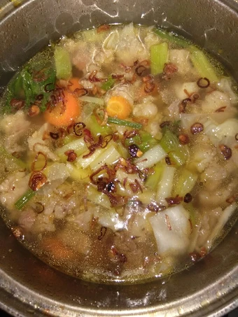 Langkah Mudah untuk Membuat Resep Sayur sop tetelan sapi Anti Ribet, Mantap