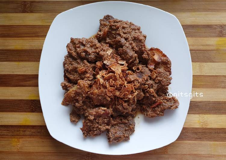 Anti Ribet, Buat Daging sapi bumbu lapis Enak Dan Mudah