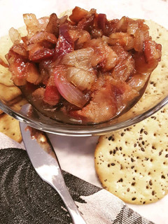 A picture of Maple Bacon-Onion Jam.