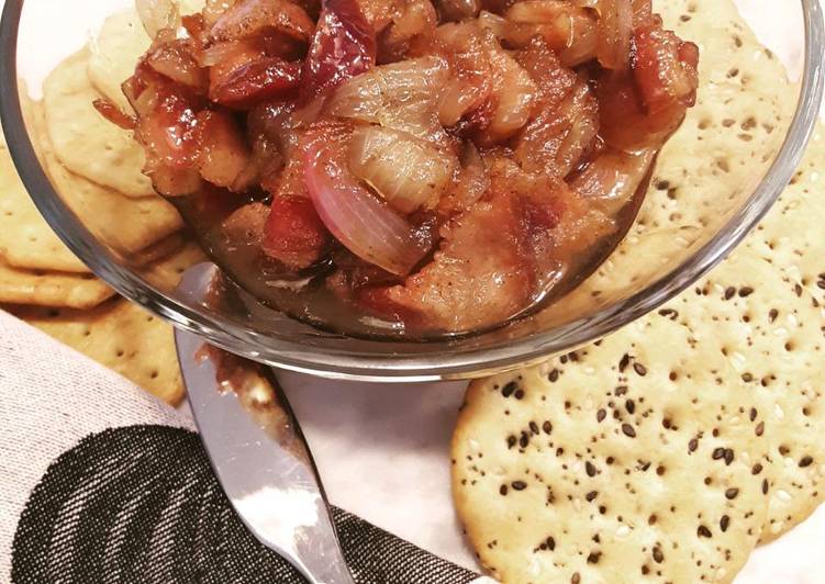 How to Prepare Appetizing Maple Bacon-Onion Jam