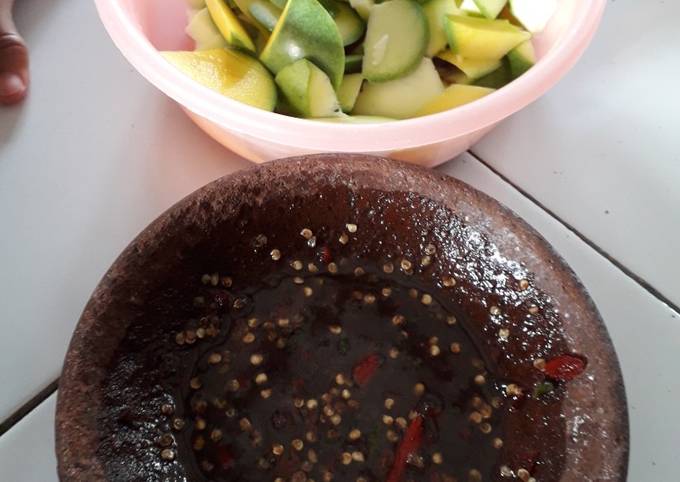 Resep Rujak mangga muda ❣ yang Menggugah Selera