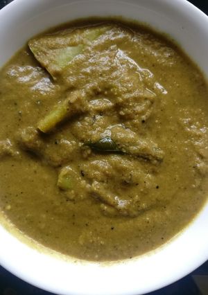 A picture of Mirchi Ka Salan.