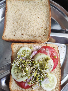 A picture of Healthy Salad Sandwich.
