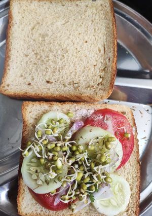 A picture of Healthy Salad Sandwich.