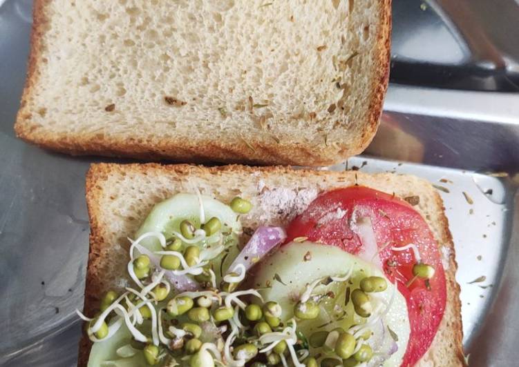 Easiest Way to Prepare Quick Healthy Salad Sandwich